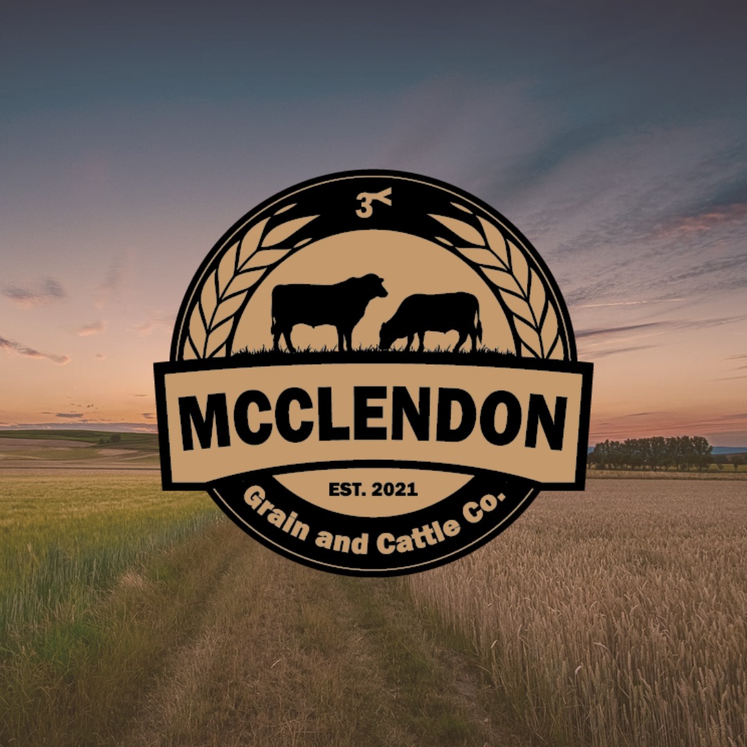 McClendon Grain & Cattle Logo Design by Elevate Montana Marketing