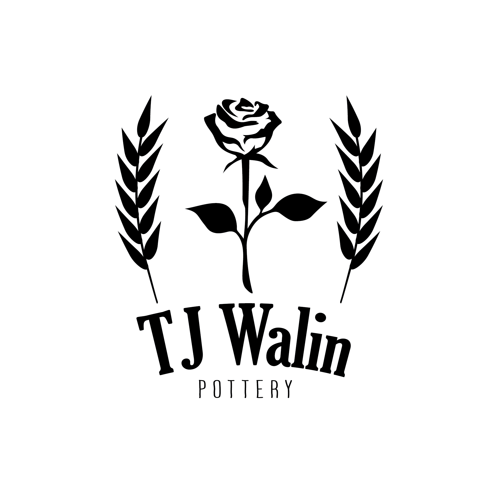 TJ Walin Pottery Logo