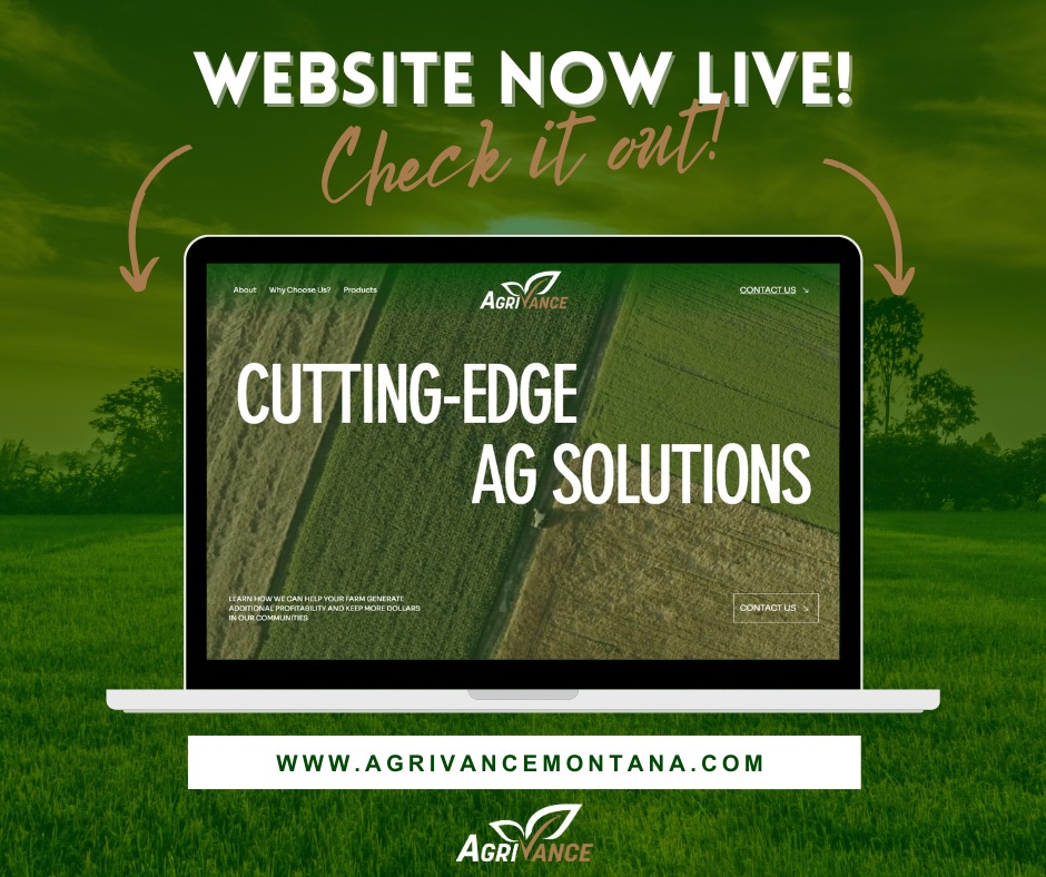 Agrivance Website Design by Elevate Montana Marketing