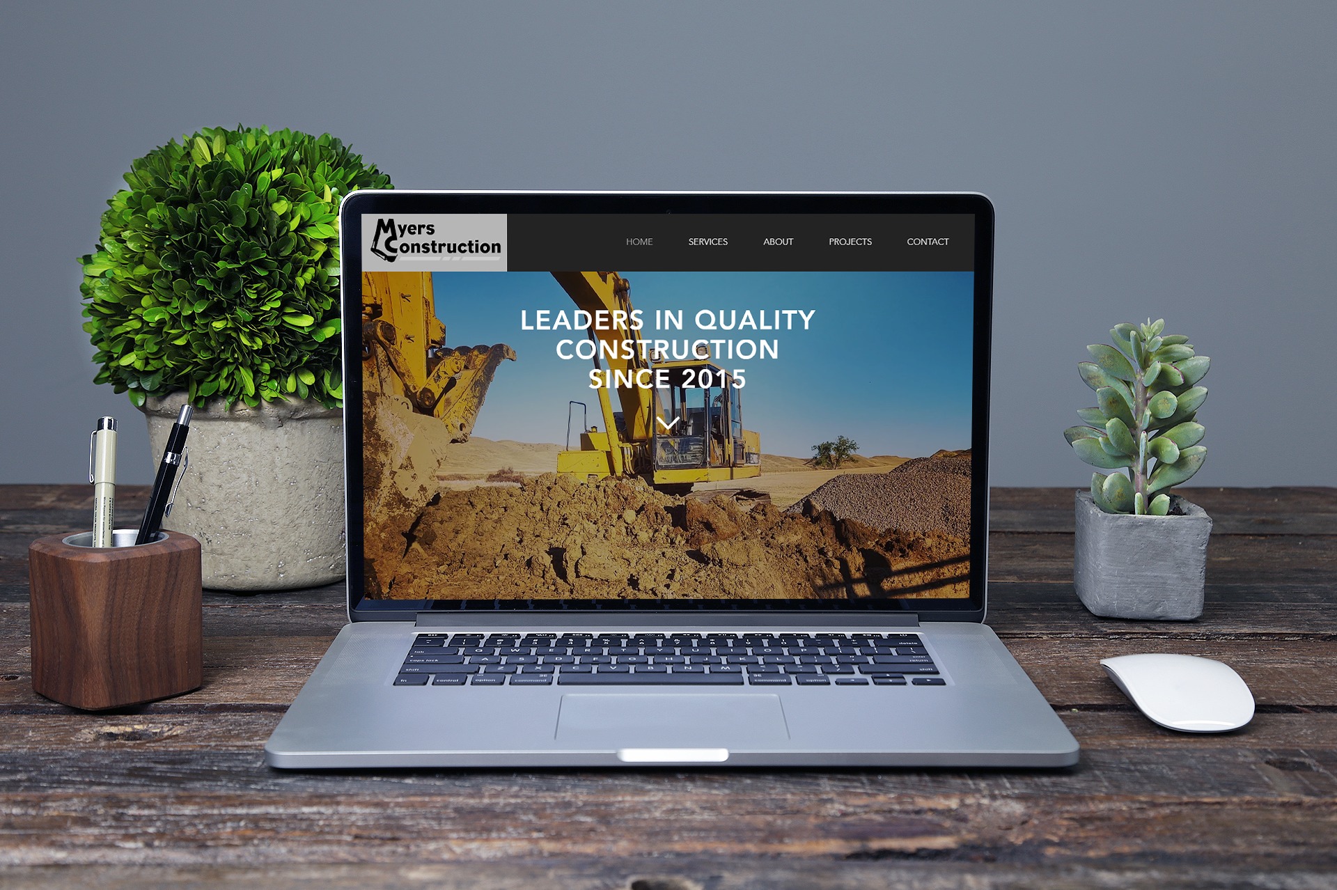 Myers Construction Website