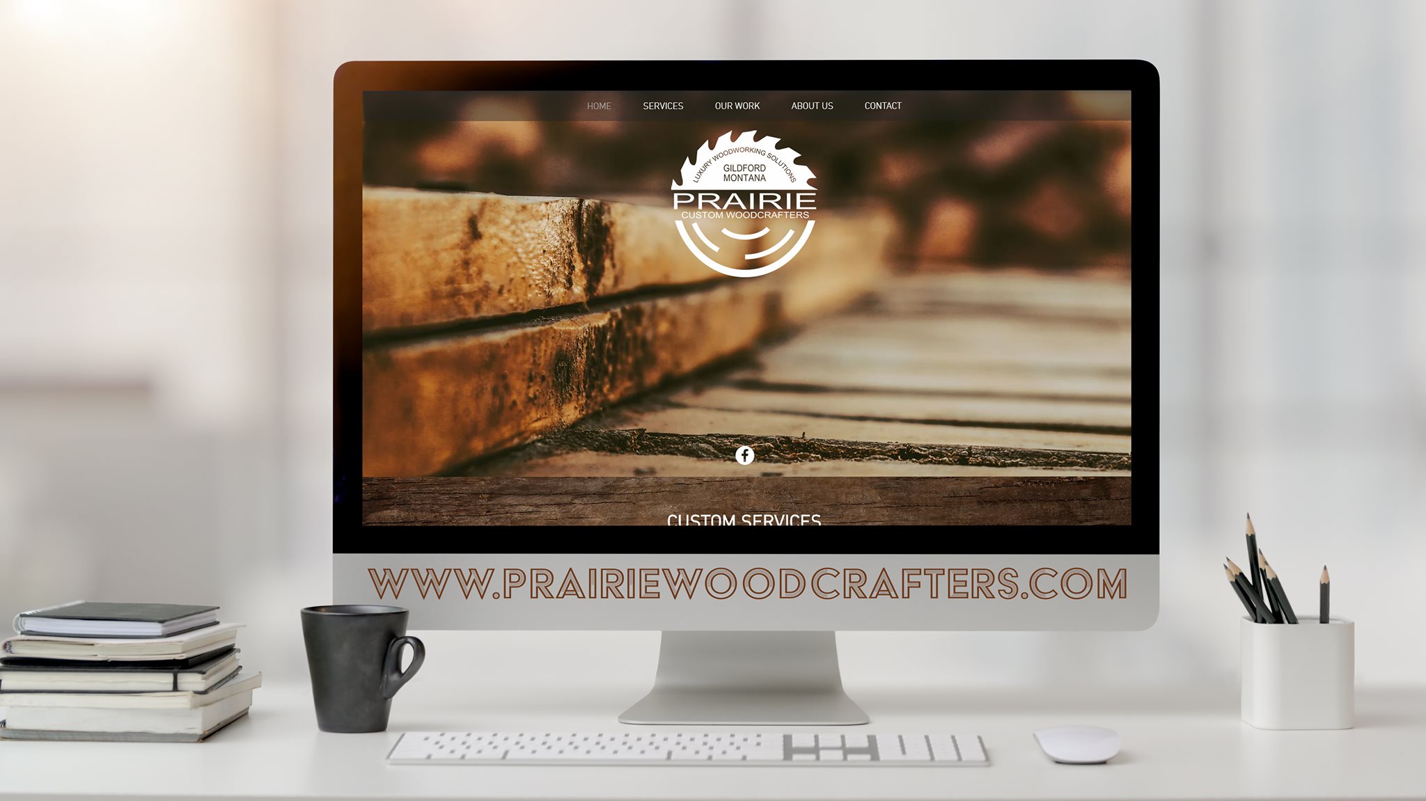 Prairie Custom Woodcrafters Website