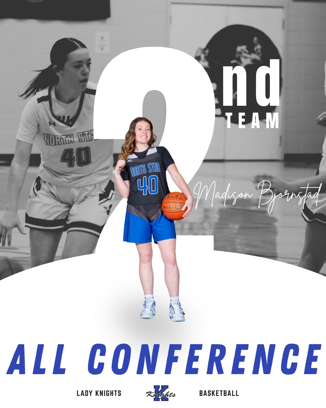 Knights All Conference Second Graphic Design by Elevate Montana Marketing